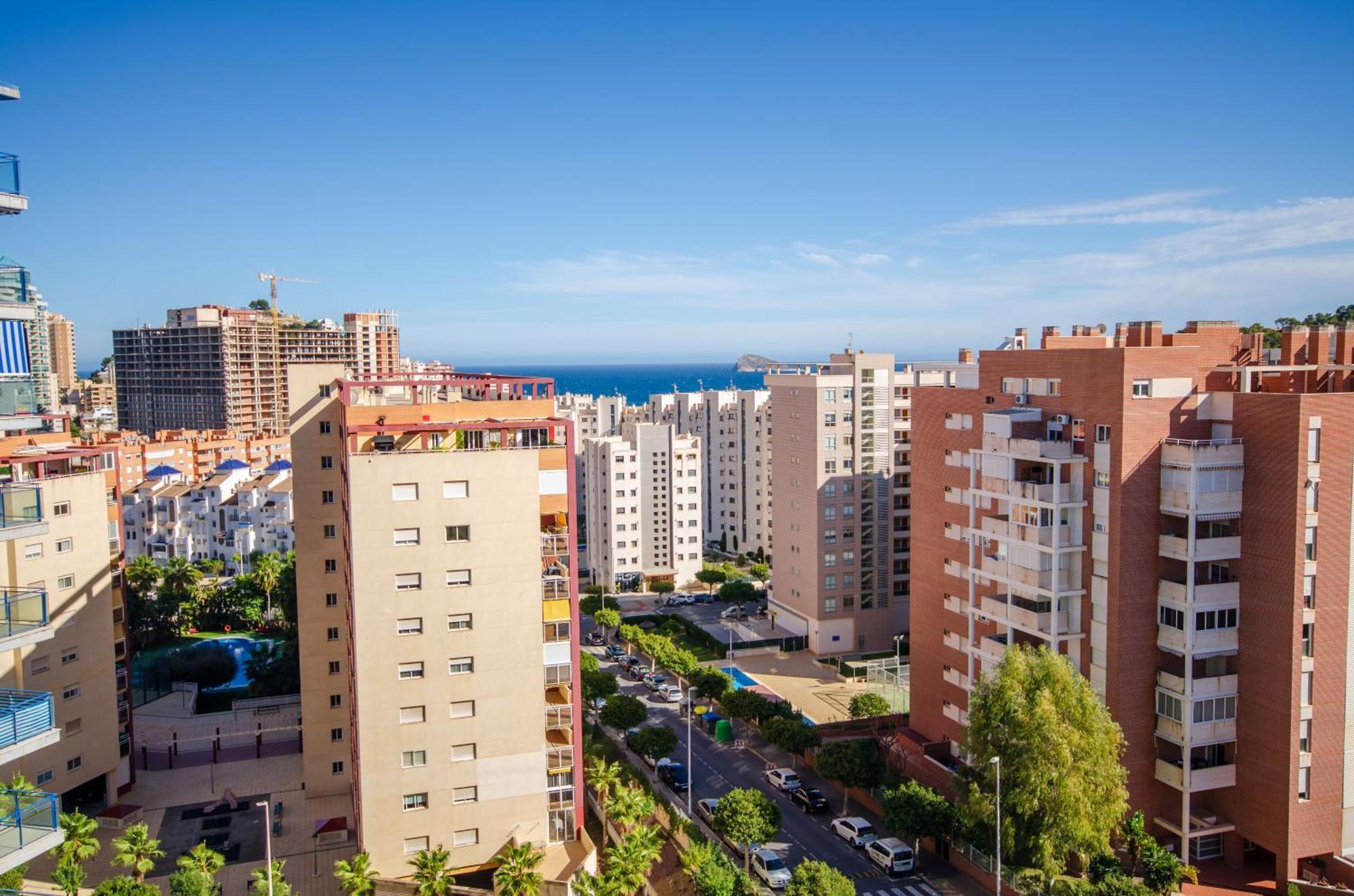 בנידורם Cala Vent Mar Y Sol Poniente Beach מראה חיצוני תמונה